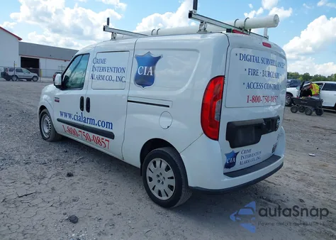 2017 Ram Promaster City Tradesman Slt из США, поврежденный, VIN ZFBERFBB5H6H04111